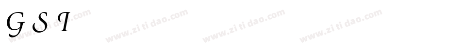 Gient Swash Italic字体转换